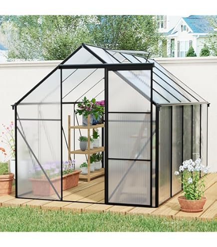 Amazon.co.jp: ビニールハウス 温室 2m/3m/4m/5m/6m 屋外用ウォーク